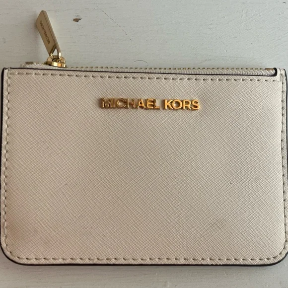 MICHAEL KORS Jet Set Travel Coin Pouch, ID Holder, Wristlet Wallet - Picture 2 of 8